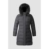 Kolon SportS Women S Raccoon Fur Hoodie Down V3jdx24622blk