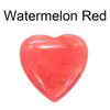 Heart-Shaped Natural Crystal Gemstone Pendant (20mm)