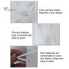 DIY Therian Masque Kit Cat Fox Dyreansiktspute med pels Halloween Rollespill rekvisita for Masquerade Carnival Cosplay Party Supplies