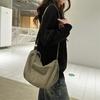 Borsa a Spalla in Tela Monocolore da Donna Unisex per Studenti Universitari Borsa a Tracolla per Ragazzo/Ragazza Borsa Quotidiana Casual per lo Shopping Borsa da Viaggio