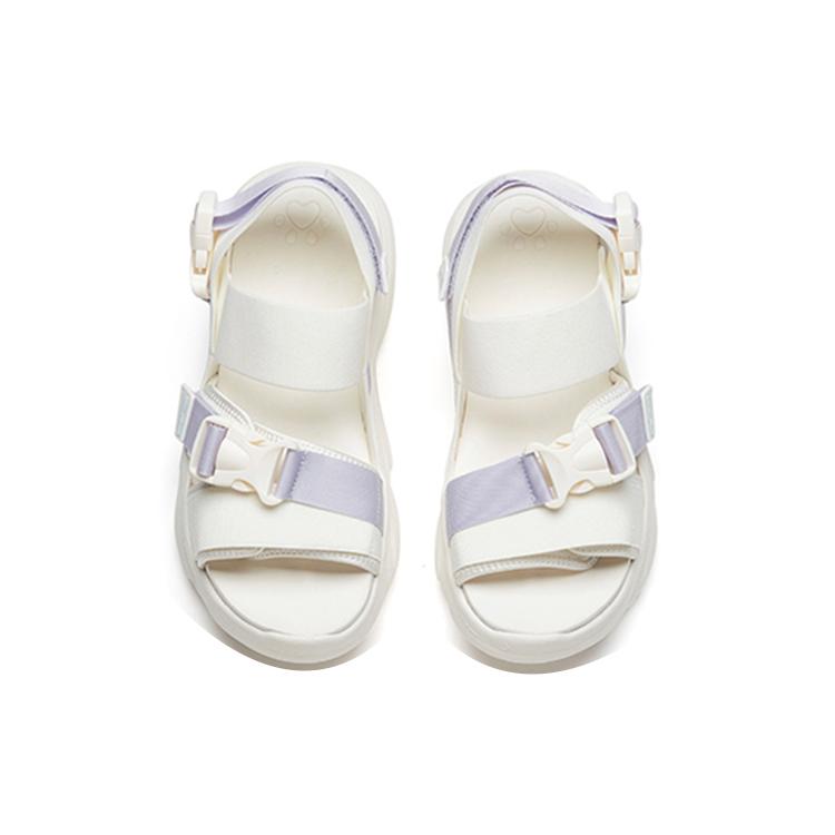 Anta Beach Sandals Women's White Purple 922226966-2
