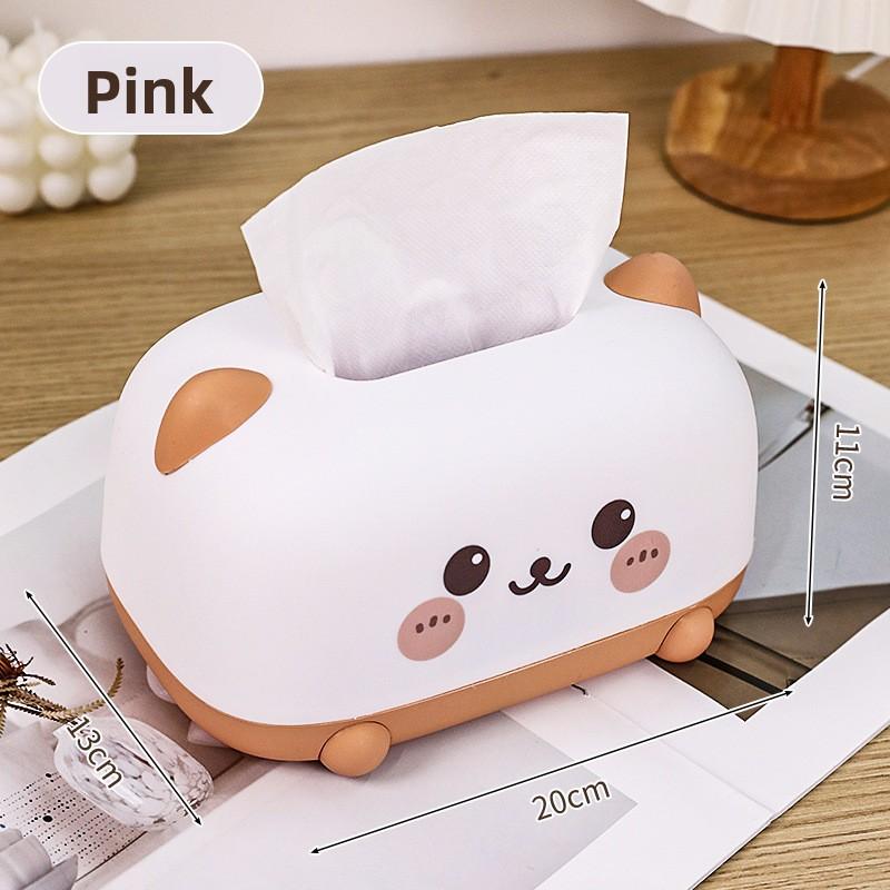 

Creative and Cute Home Living Room High Beauty Tissue Box рожевий