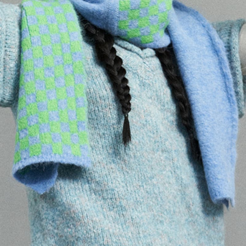 

ГЛАЗА К БОРОДЕ ПОЛОТЕНЦЕ МУЛЬТИ СИНИЙ ШАРФ MULTI BLUE