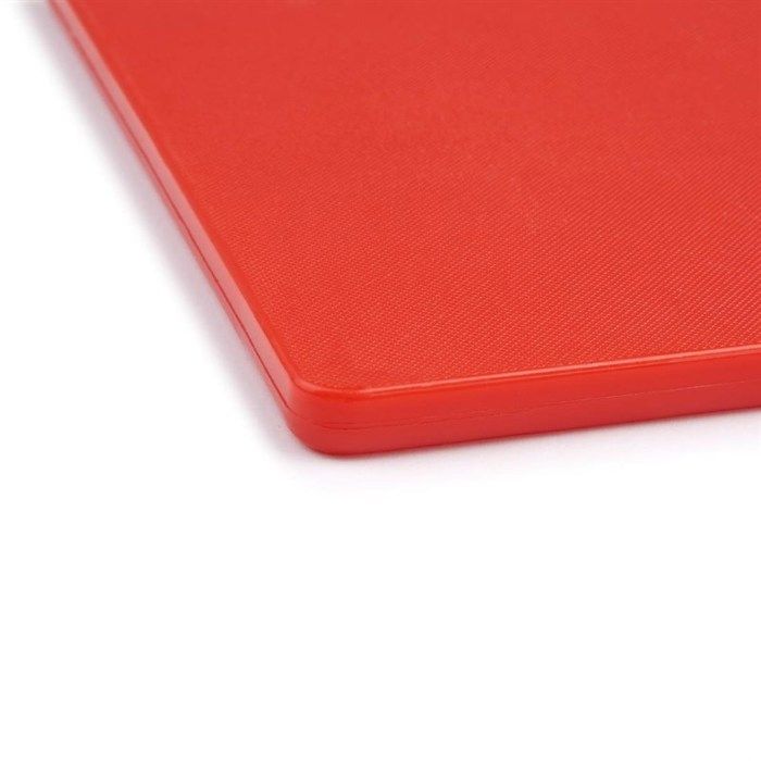 Cutting Board - Hygiplas - 450 X 300 Mm - Polyethylene - Red - Dishwasher Safe