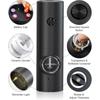 2pcs Electric Pepper and Salt Grinder Set, Battery Powered Adjustable  Coarseness Black Pepper Grinder Mill Kitchen Tools