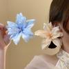 Böhmische Orchideenblüten Haarspange Romantische Braut Haarspangen Frauen Strand Hochzeit Urlaub Blume Pony Clip Haarnadel Haarschmuck