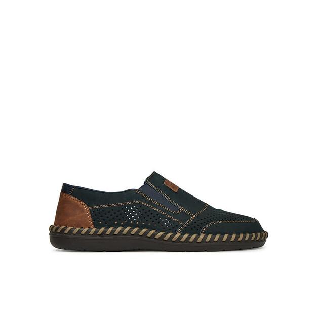 

Полуботинки Rieker B2466-14 тёмно-синий EU 40