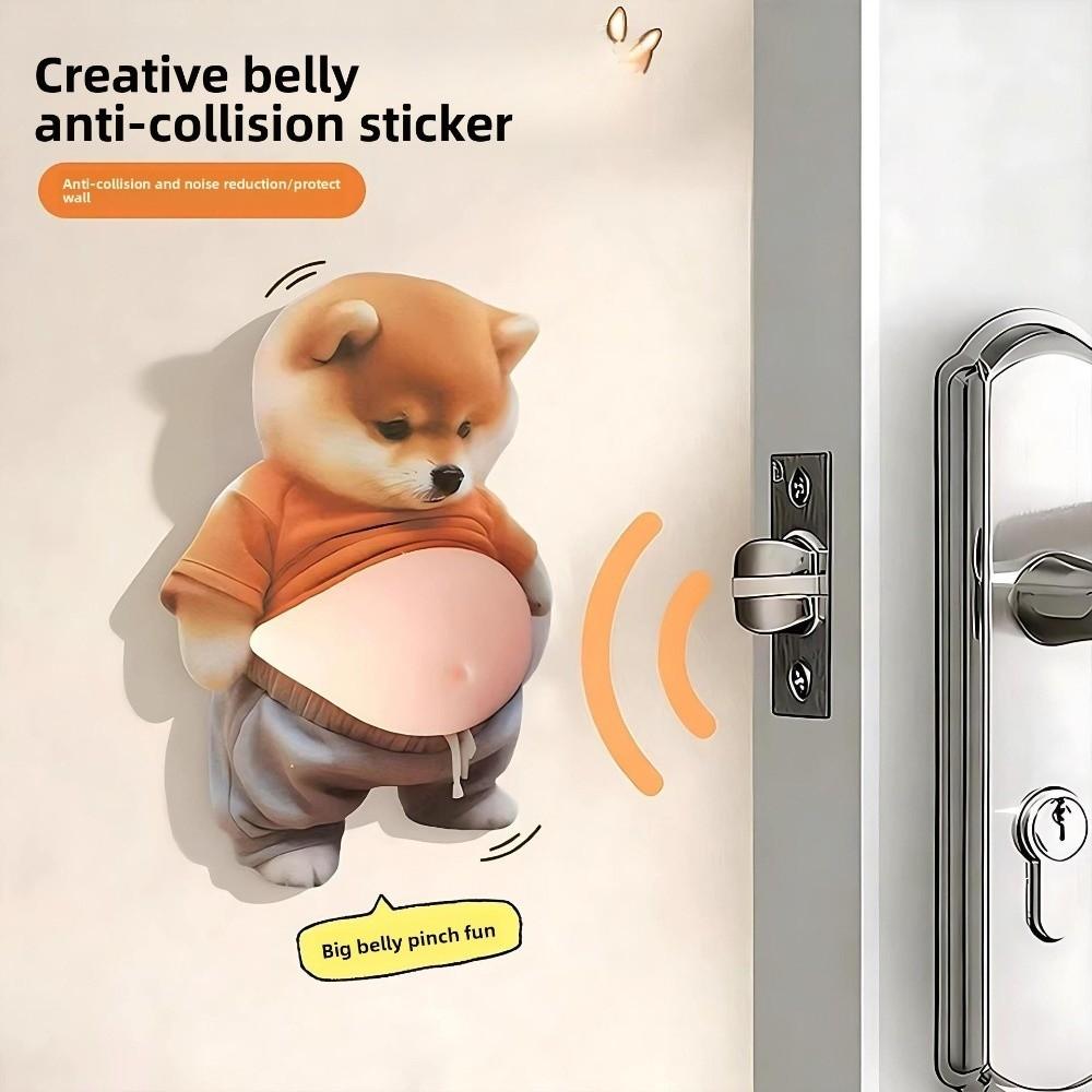 Squeezeable Inu Dog Phone Case Decoration Funny Animal Laptop Decal Children's Birthday Party
