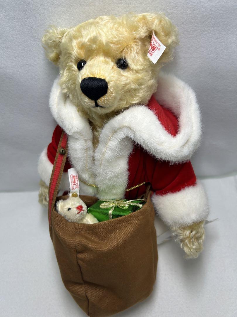 

[USED] Steiff Santa Claus Teddy Bear