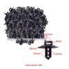 Universal Car Trim Panel Clips & Cable Tie Mounts