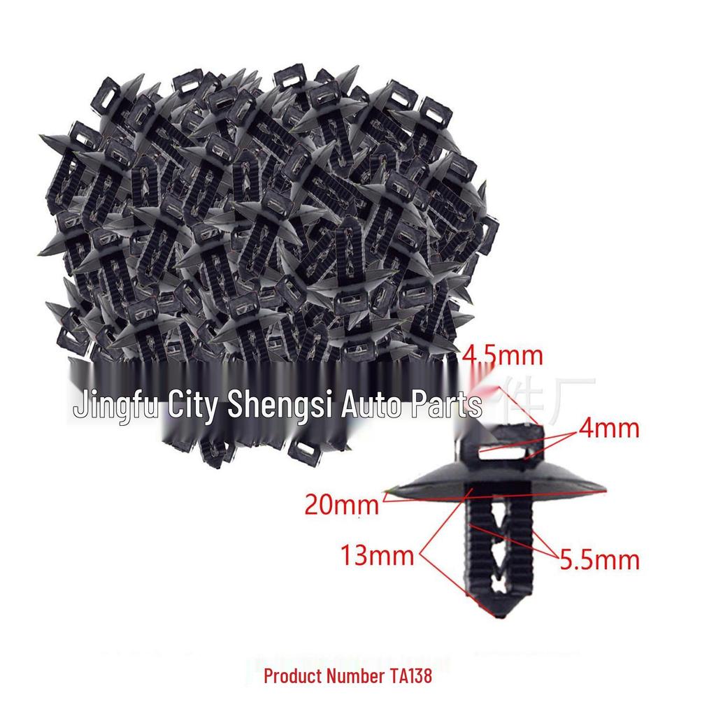 Universal Car Trim Panel Clips & Cable Tie Mounts