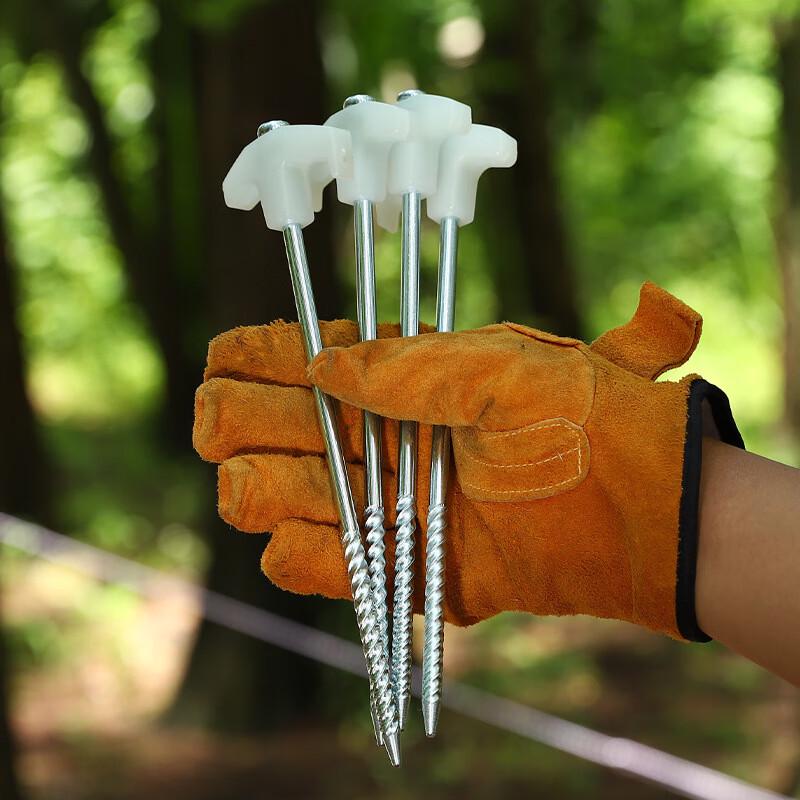 OEING Outdoor Luminous Threaded Tent Peg