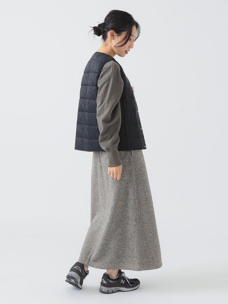 B:MING LIFE STORE by BEAMS Down Jacket/Vest [WEB Exclusive] TAION Inner Down Vest (M-XL) Women's Black XL