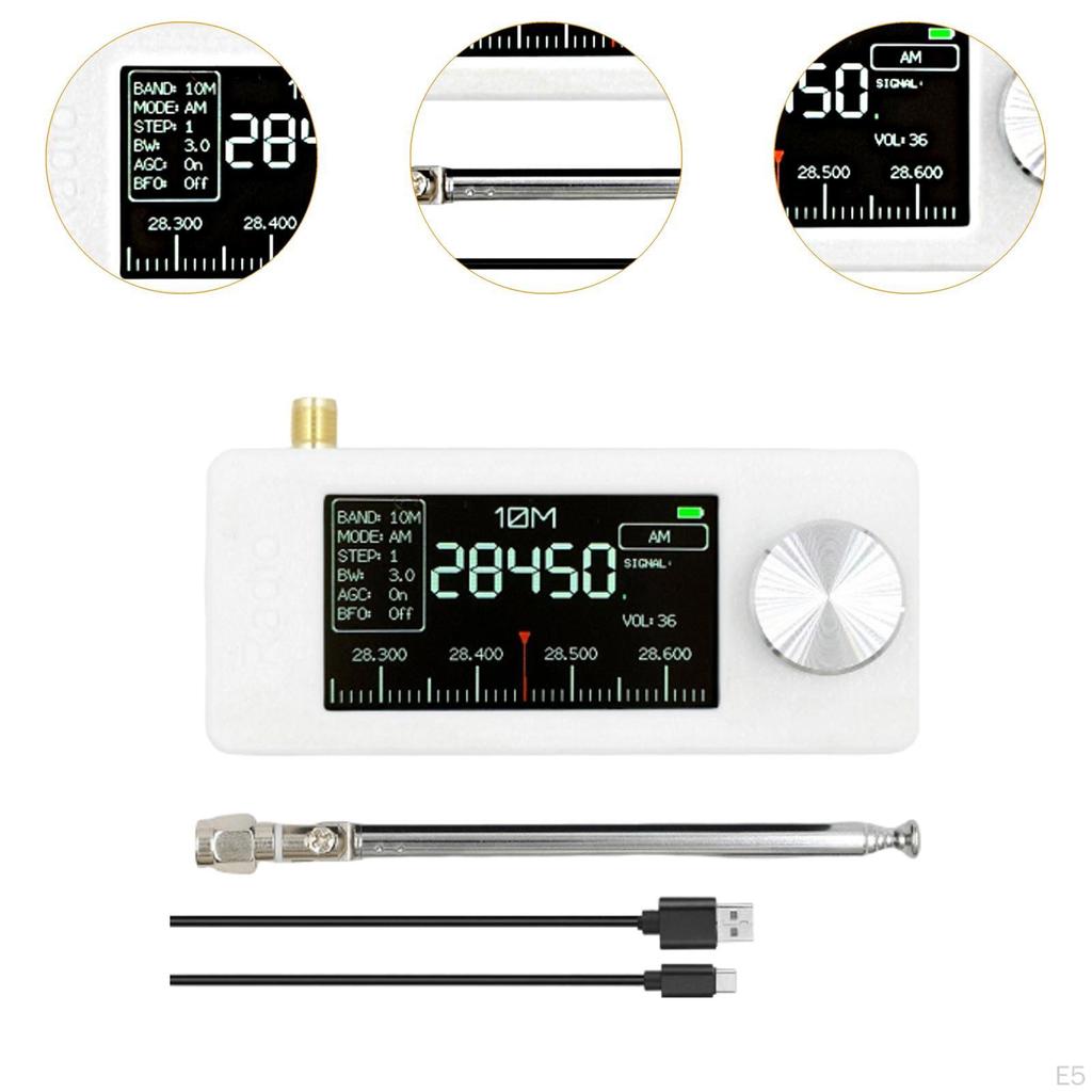 Pocket Radio Mini Music Player Portable Digital for Office Gym Walking
