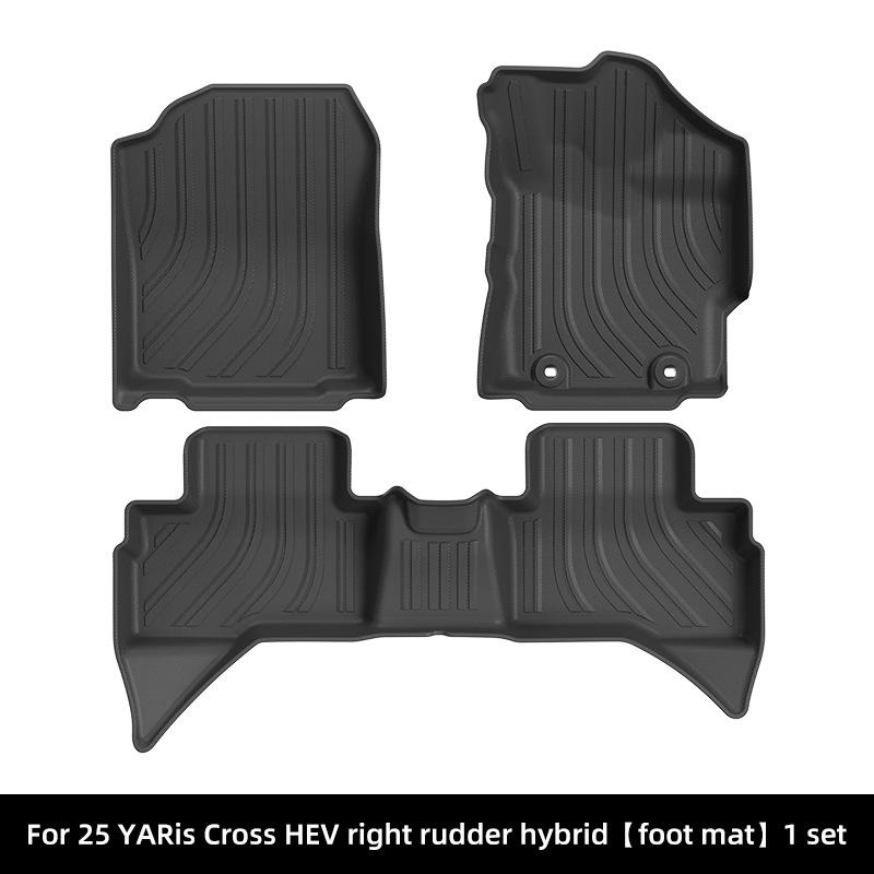 Dedicated TPE Floor Mats & Trunk Liner for 2020-2024 Toyota Yaris Cars