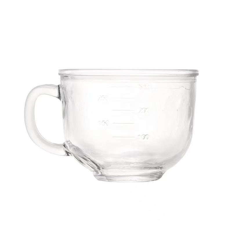 Large Capacity Glass Oatmeal & Yogurt Breakfast Cup
