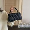 Portable Small Bag Women's 2025 Summer New Trendy Fashion Versatile Ins Messenger Bag Small Square Bag Diamond Chain Bag