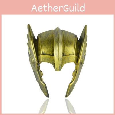 Custome Hammer Thor Helmet Mask Kids Cosplay Toys Action Figure Light Without