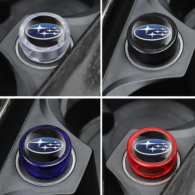 For Subaru WRX Forester Outback Impreza STI Legacy BRZ Tribeca ABS Car Cigarette Lighter Dust Cover Dustproof Cap Plug Yh6r