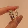 Anello Regolabile da Donna in Tormalina Arcobaleno - Stile Dolce & Piccante
