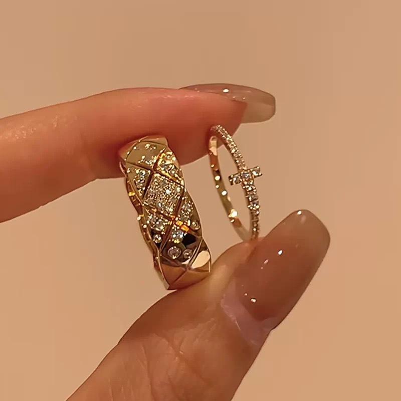 Anello Regolabile da Donna in Tormalina Arcobaleno - Stile Dolce & Piccante