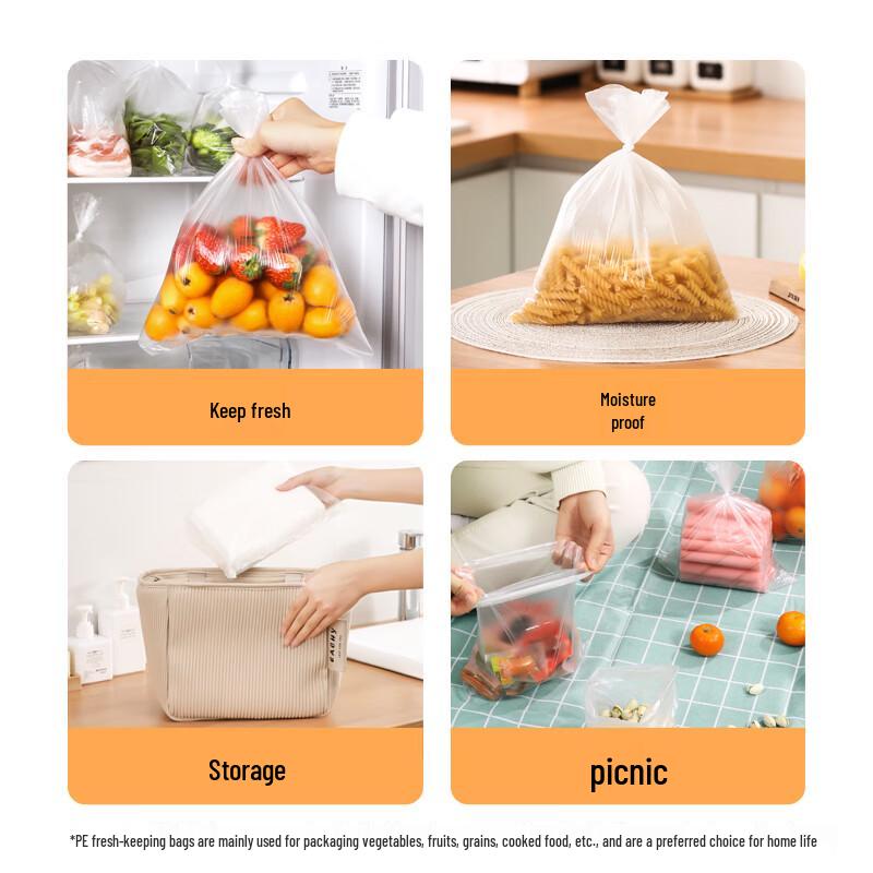 Meiliya Tear-Free Medium Food Preservation Bags