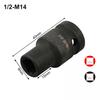 1/2inch Driver Square Tap Socket For Pneumatic Ratchet Wrench Suqare Tap Socket