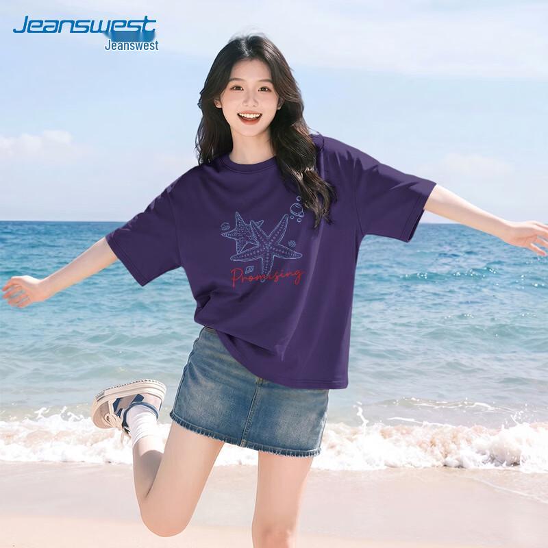 Jeanswest Women's Cotton Printed T-Shirt