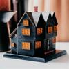 Halloween Themed Witches Cottage Incenses Holder Holder Halloween Decorations for Festives Ambiances