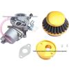 Mini Off-Road 47/49CC ATV Carburetor & CNC Intake Kit with Air Filter Gasket