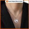 Skyrim Horse Heart Pendant Necklace Women Stainless Steel Neck Chain Choker Fashion Jewelry Birthday Gift for Horse Lover