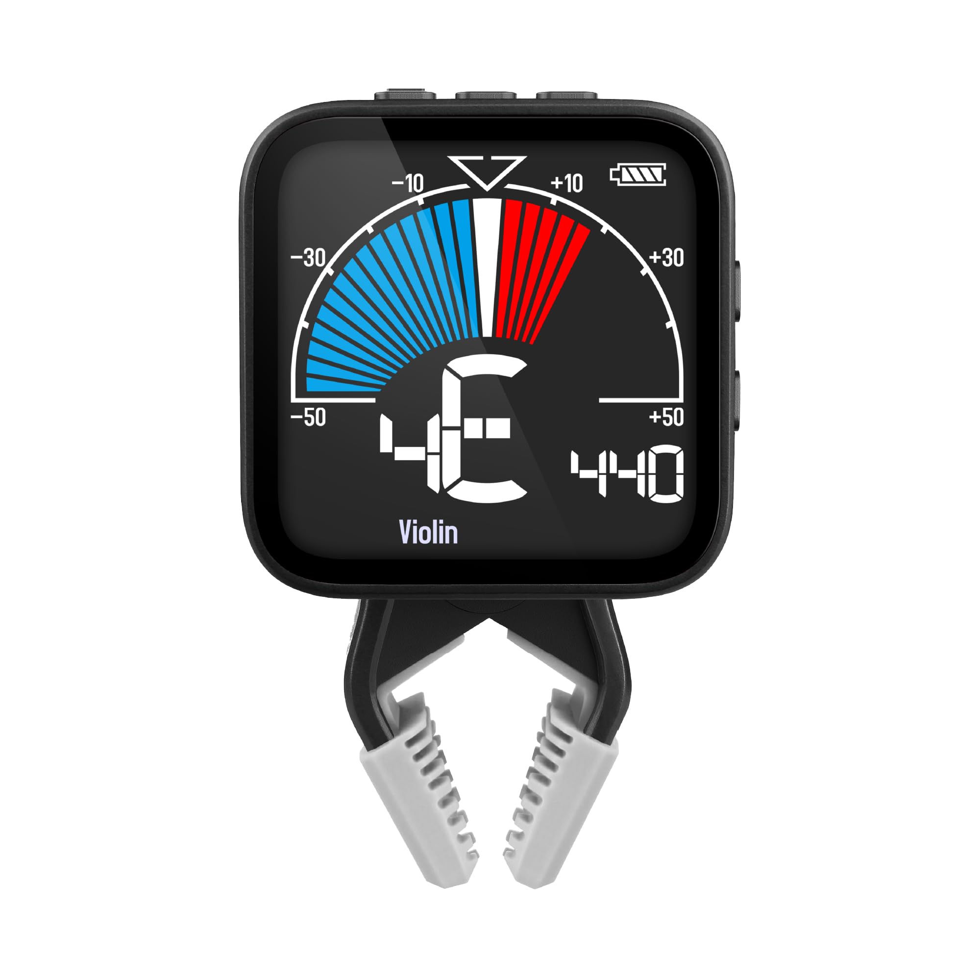 

Cherub Rechargeable for Violin Tone Multiple Tuning Compact Ideal for Headless Clip-on Metro-Tuner Violin, 3-in-1 Function Tuner, Metronome, чёрный