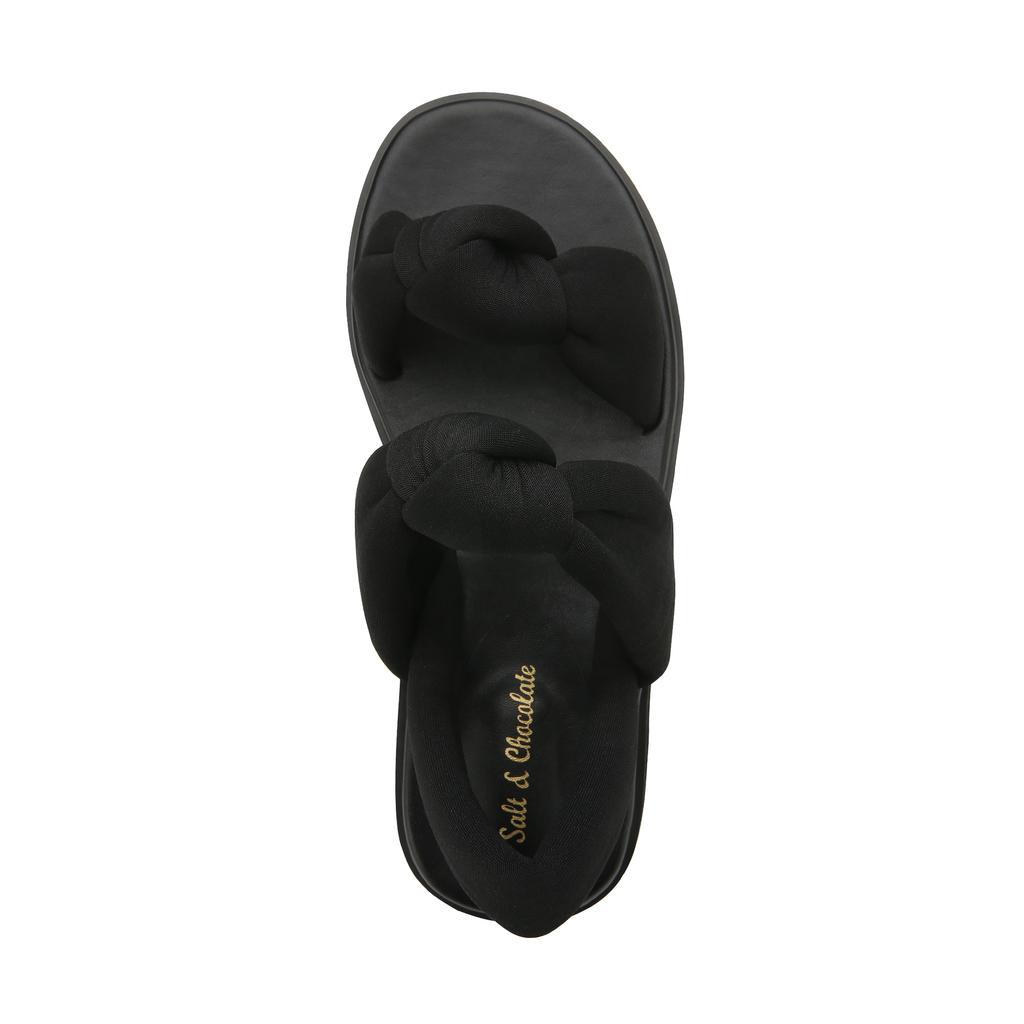 Salt And Chocolate Soft Tie Platform Sandals 412324019 (3Cm/1Color)