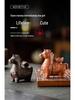 Handmade Purple Clay Zodiac Horse Tea Pet Ornament for Tea Ceremony Decoration