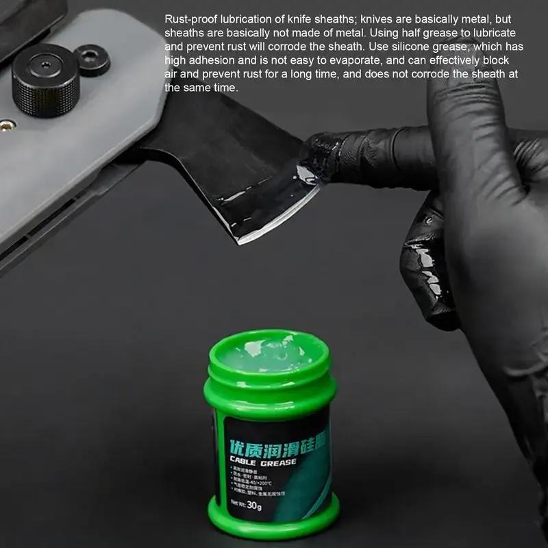 

Flashlight Tool Maintenance Waterproof Silicone Grease Bicycle Front Fork Shock Absorption Lubrication Maintenance Silicone Oil