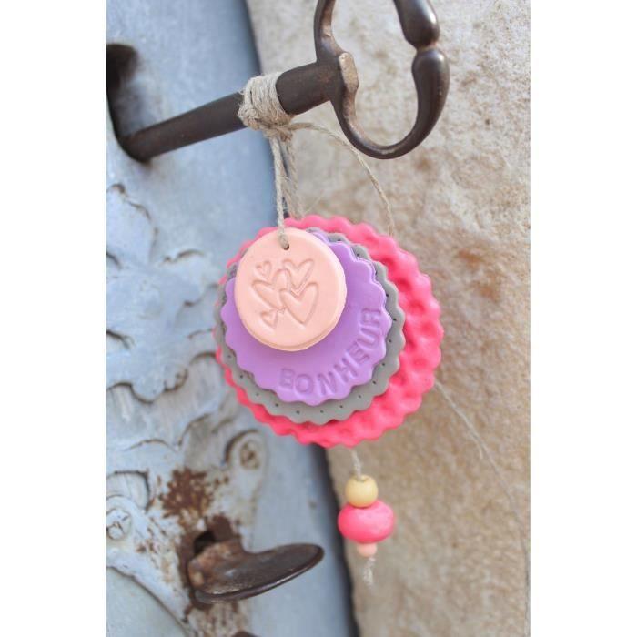 Pâte Polymère - CTOP - Patati Patata Rose - Souple et Facile à Modeler