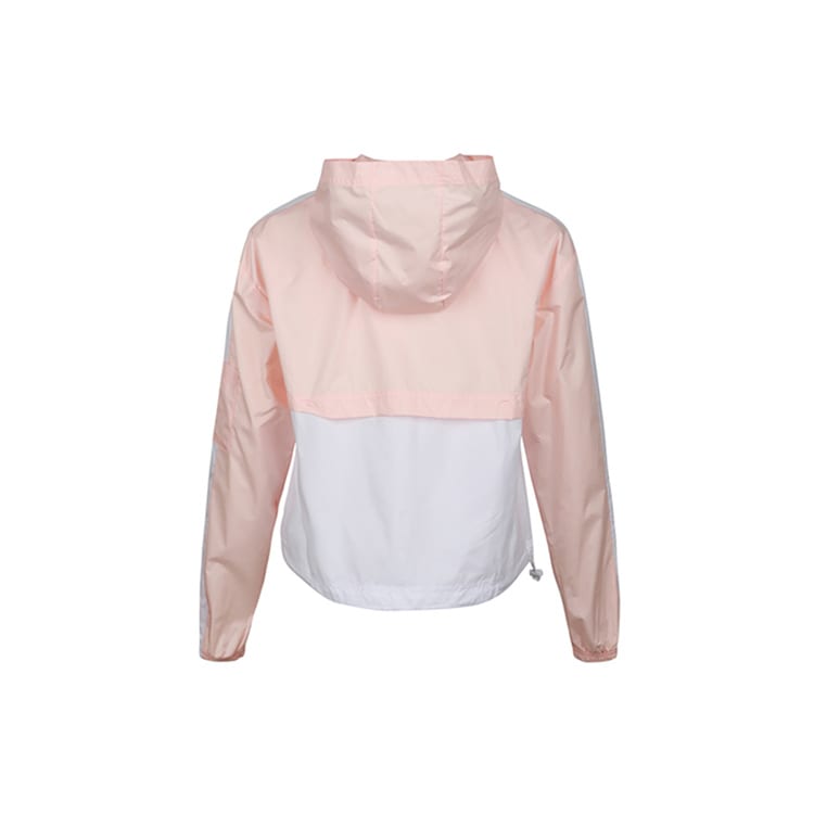 Nike Jacken Damen Gewaschen Korallenrot/Weiß Mit Kapuze Moderat CJ7345-664
