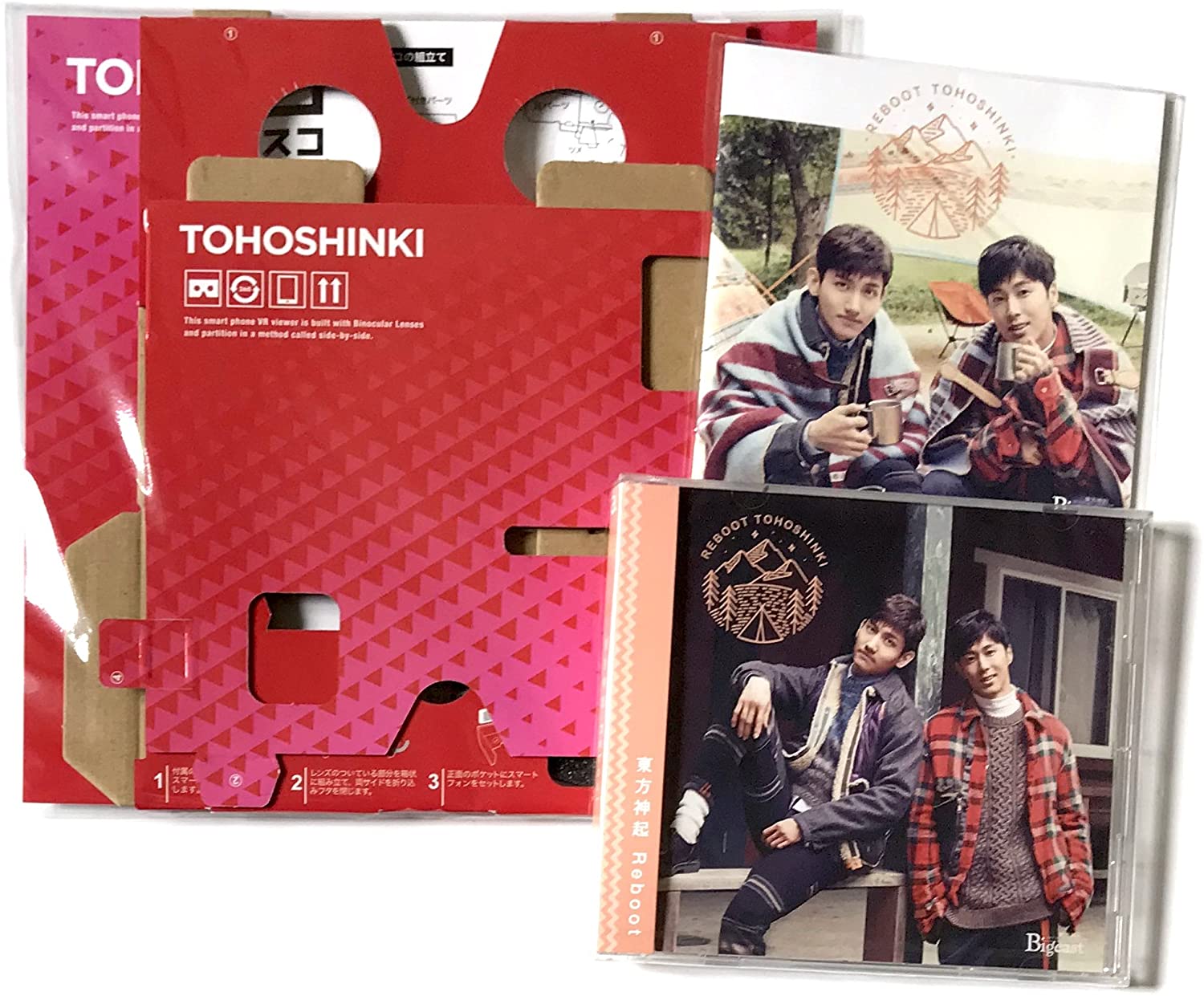 

CD TVXQ - Reboot (Bigeast Limited Edition) Japan ObiDance & Electronica Used