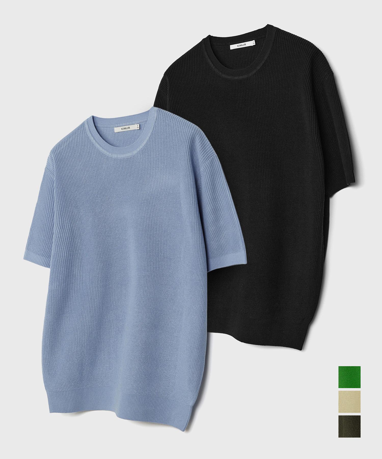 Kimwear Hazzi Round Half Knit_5 Color Green_L