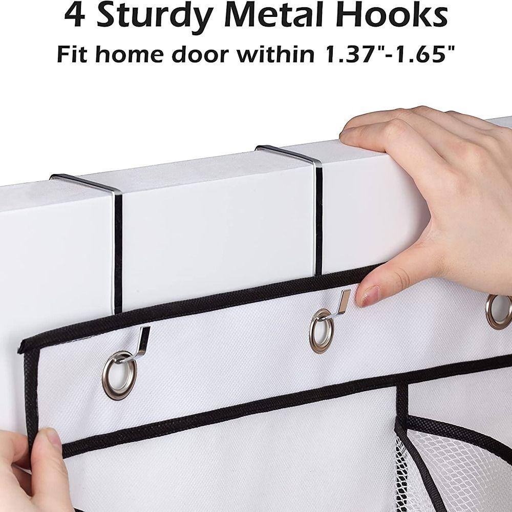 Over Door Hooks Hanging Bag 5/10 Pockets Storage Bag Shoe Underwear Hanging Holder  for Home Dorm