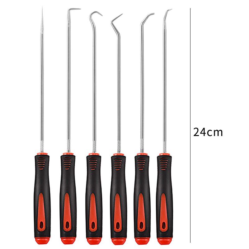 6-Piece Car Oil Seal & Tire Repair Tool Set