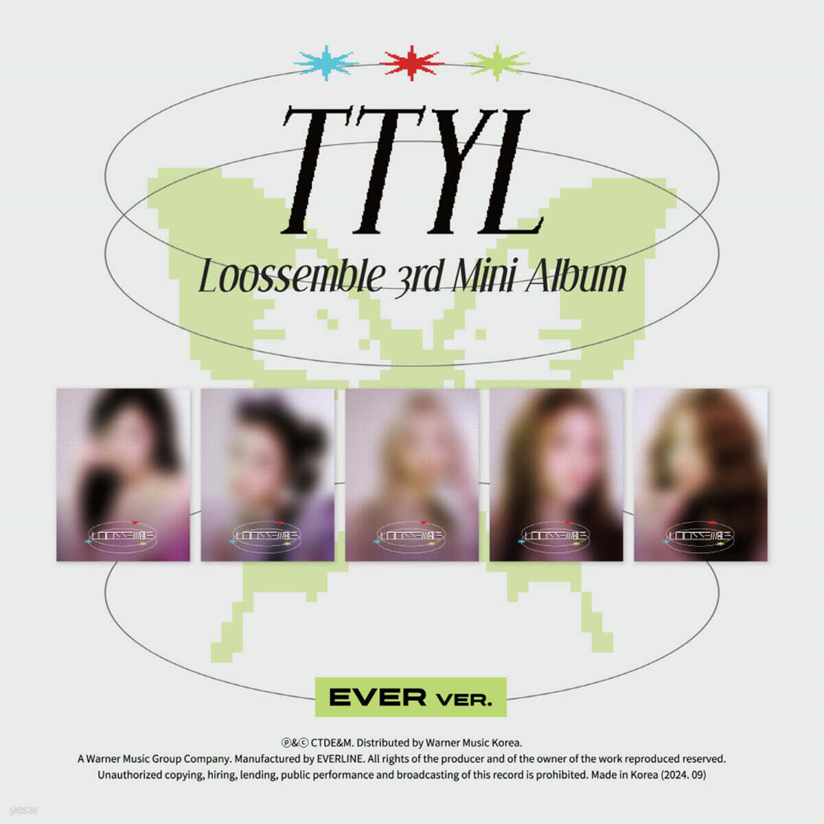 

Lossemble - 3rd Mini Album [TTYL](EVER MUSIC ALBUM ver.) [5 types SET]