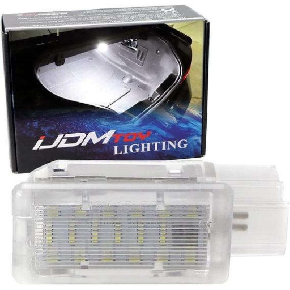 18-SMD Xenon White Full LED Trunk Cargo Light Assembly Kit, Compatible With
