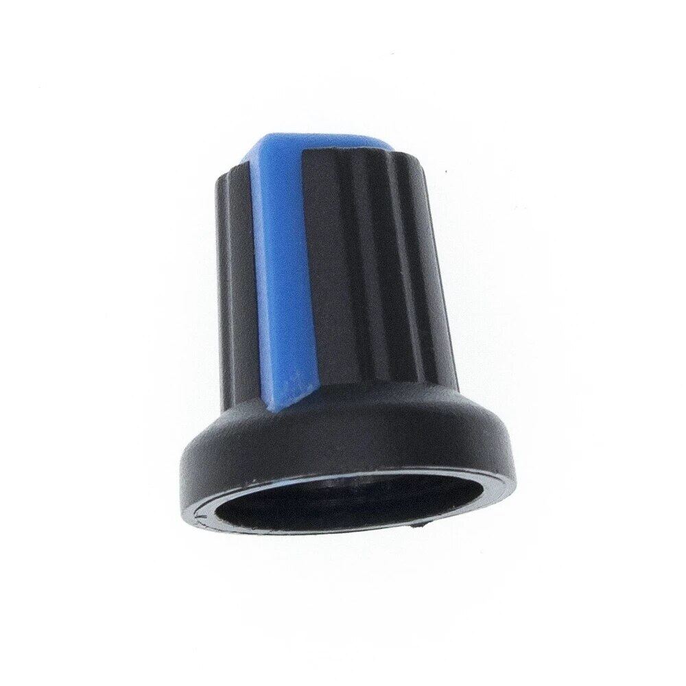 10PCS/lot WH148 potentiometer knob cap(copper core) 15X17mm 6mm Shaft Hole AG2 Yellow Orange Blue White Red