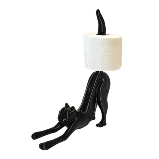 Suport amuzant pentru hârtie igienică cu animal de stretching Imprimat 3D Coadă de Pisică Câine Leu Suport Rulou Șervețele Drăguț Suport pentru Prosoape de Hârtie pentru Baie Bucătărie Toaletă