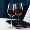 140ml Semicircular Red Wine Cups Portable Clear Half Wine Glass Half Glass Champagne Cups Long Stemmed Glassware Red Wine Cup