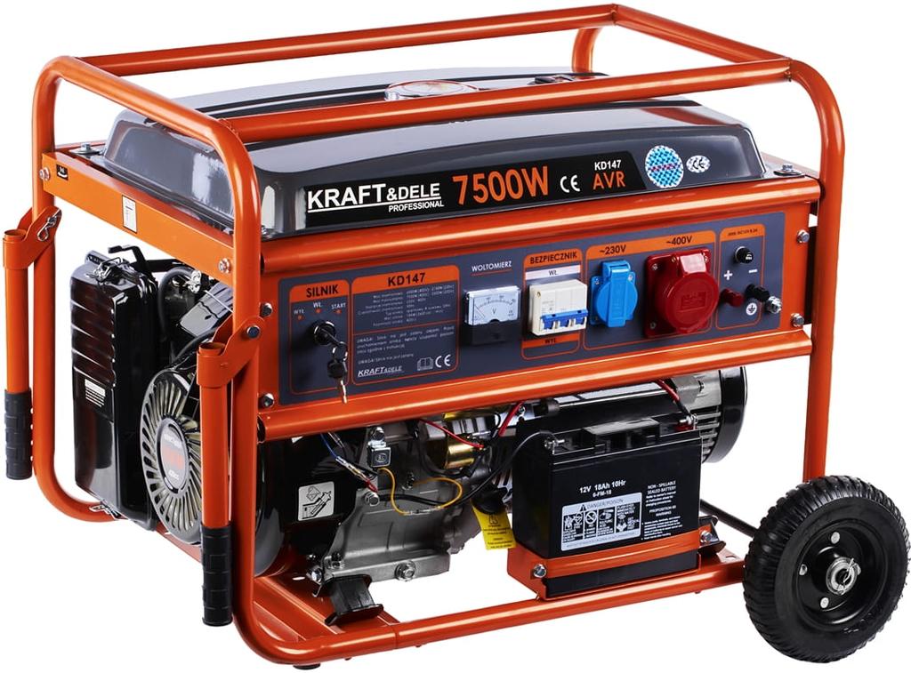 Generatore trifase da 7500 W | Kraft&Dele