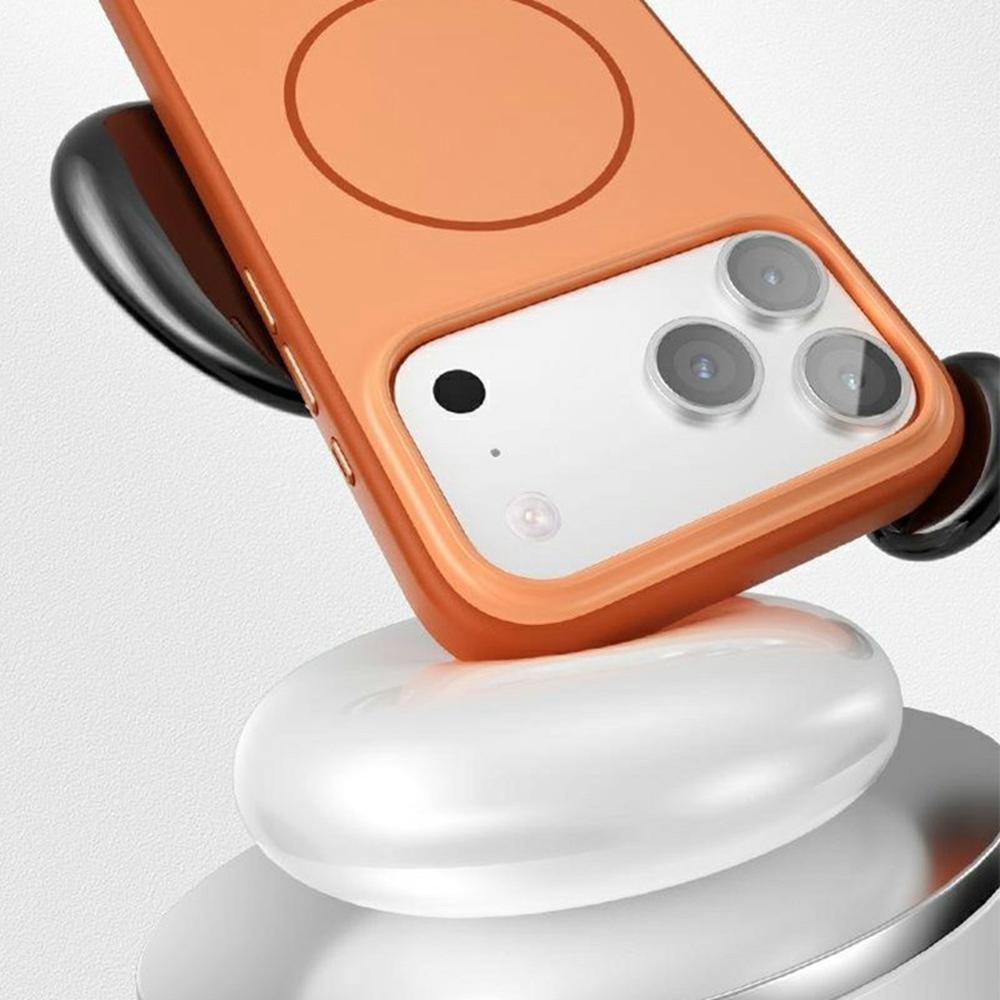 For iPhone 17 Pro Case Compatible with MagSafe Shockproof TPU PC Phone Back Cover