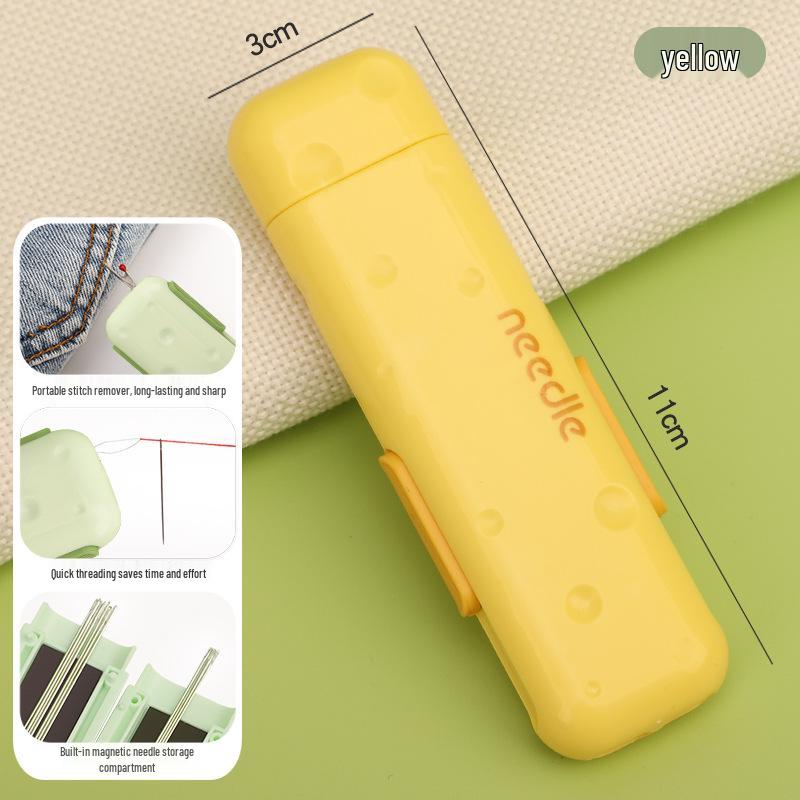 Dual-Head Multi-Functional Needle Threader & Thread Remover for Sewing