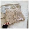 Travel Straw Shoulder Bag Summer Women's Totes Bag Ins Lace Straw Bag  for Ladies
